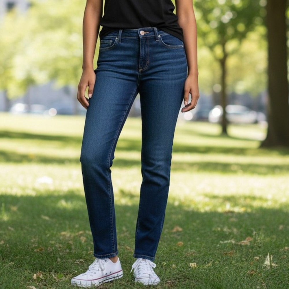 Mother The Looker Jeans Women 30/32x28 Dark Wash Blue Skinny Forever and a Day